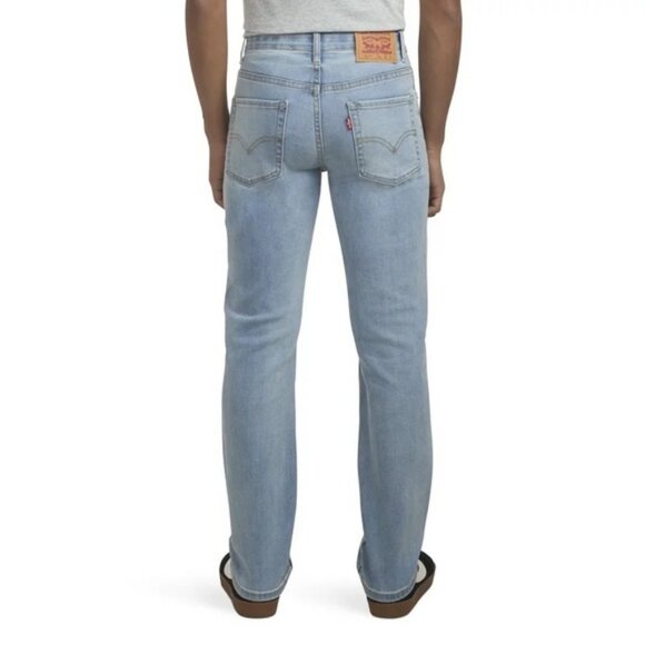 Levi’s Boys 511 Slim Flex Adjust. Waist Stretch Straight Jeans (Size: 16) EUC - Picture 2 of 16
